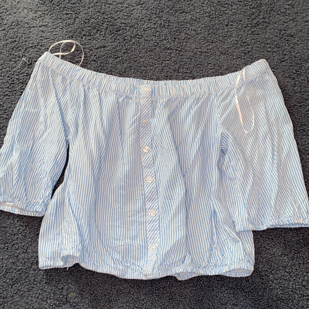 Forever 21 off the shoulder top!
